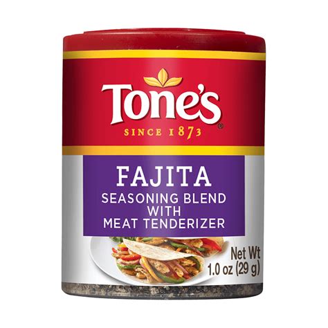 fajita seasoning blend tones