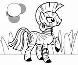 Zecora Pony sketch template