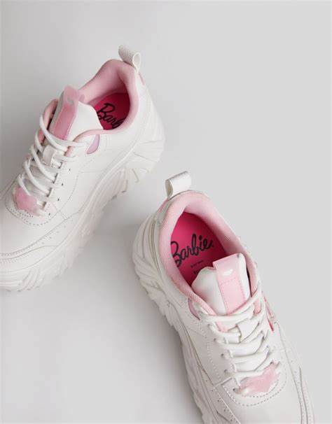 barbie platform sneakers  bershka youloveitcom