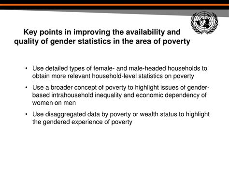 ppt integrating a gender perspective into poverty statistics