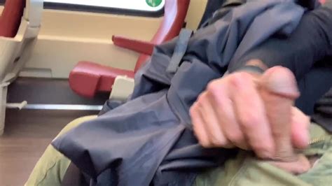 jerking off on the train and cumming in public gay porn 40 xhamster