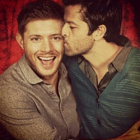 we have an otp kiss yes supernatural dean winchester dean and castiel