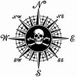 Compass Pirate Rose Tattoo Skull Drawing Coloring Sketch Pirates Tattoos Map Zoom Hand Drawings Visit Props Designs Paintingvalley Sketchite Choose sketch template