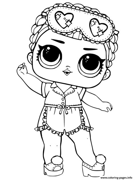 big sister lol surprise doll coloring pages printable lol doll