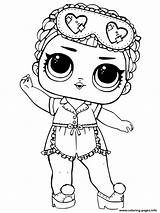 Coloring Dolls Lol Pages Print Printable sketch template