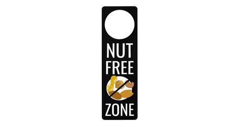 nut  zone sign  peanuts  tree nuts symbol zazzle