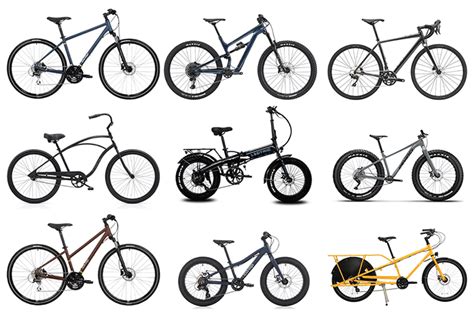 popular types  bikes