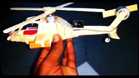 war helicopter  popsicle sticks diy youtube