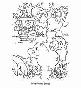 Coloring People Fisher Little Price Pages Printable Cartoon Kids Color Sheets Character Shoot Wild Colouring Safari Zoo Fun Print Kleurplaat sketch template