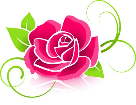 gambar bunga mawar kartun png greatnesia