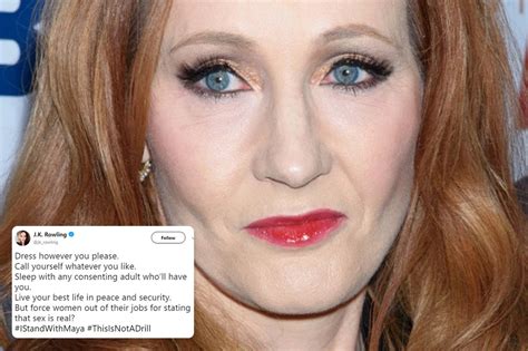 jk rowling caught up in transgender row after tweeting support for