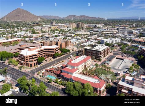downtown scottsdale  res stock photography  images alamy