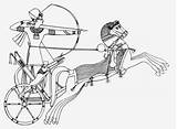 Chariot Egypt Carriage Charioteer Bicycle Egyptian Clipartkey 384kb sketch template