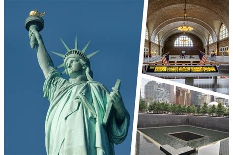 exclusiveellis island statue  liberty  memorial pools escorted  open   york