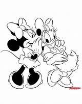 Mouse Mickey Friends Minnie Daisy Drawing Coloring Pages Goofy Disney Whispering Color Duck Donald Book Disneyclips Pluto Print Party Getdrawings sketch template