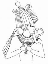 Osiris Kunst Egypte sketch template
