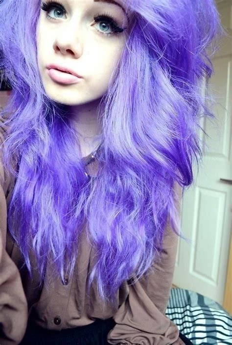15 great a funky look with emo to your purple hair cute