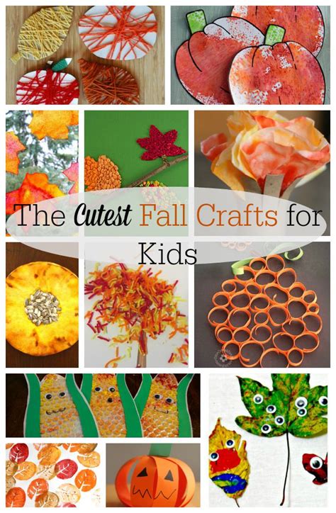 cutest fall crafts  kids  wee learn