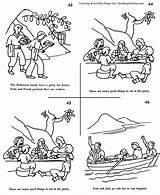 Swiss Family Robinson Story Kids Coloring Adventure Honkingdonkey Print Pages Stories sketch template
