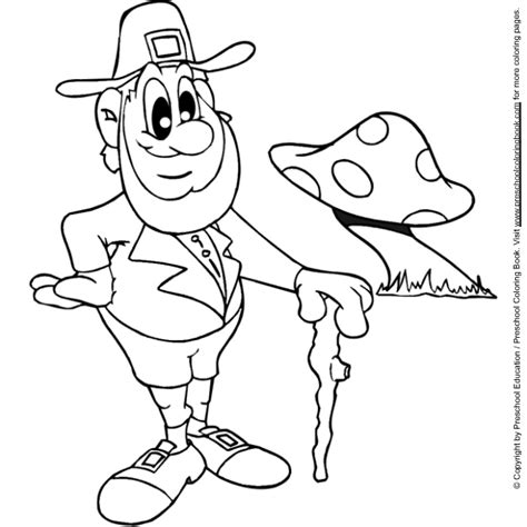 coloring pages  leprechaun top coloring pages