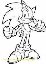 Sonic Running Coloring Pages Getdrawings sketch template