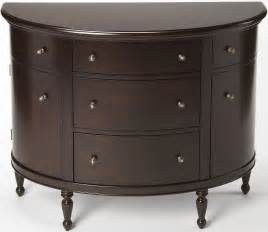 Masterpiece Bedford Mahogany Demilune Console Chest From Butler