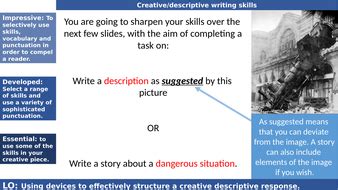 creative descriptive writing train wreckquestion  paper  gcse