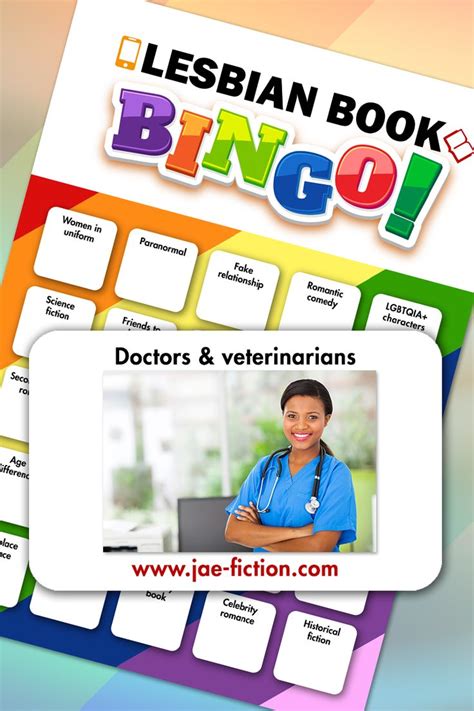 doctors and veterinarians lesbian book bingo 3 jae