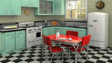 10 Retro Styled Modern Kitchens That Prove The Past Is