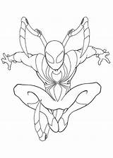 Spider Iron Coloring Pages Infinity War Ultimate Man Spiderman Trending Days Last sketch template