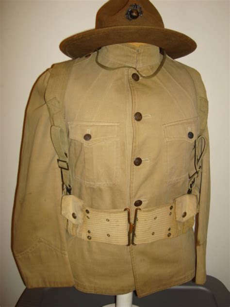 usmc 1912 summer uniform c 1912 campaign hat and haversack page 2 displays u s militaria