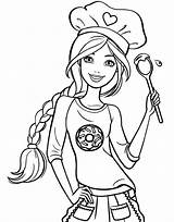 Pages Coloriage 101coloring Barbi Collection sketch template
