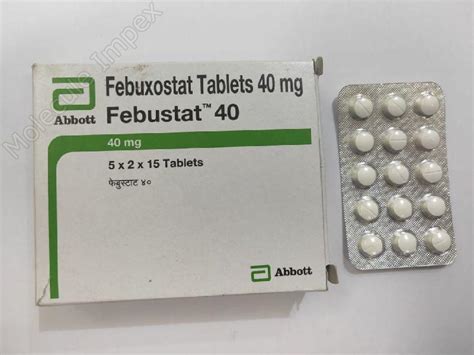 febuxostat   molecule impex trading company febuxostat mg tablets id