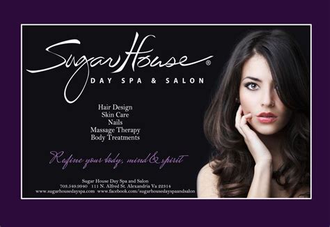 advertisement  sugar house day spa  salon spa day body