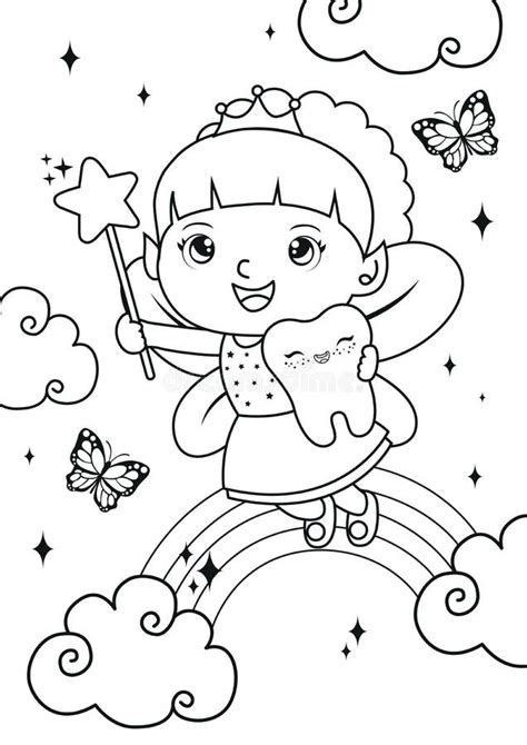 tooth fairy coloring pages printable coloring pages