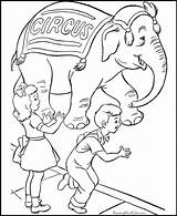 Circus Coloring Book Show Pages Specially Designed Kids sketch template