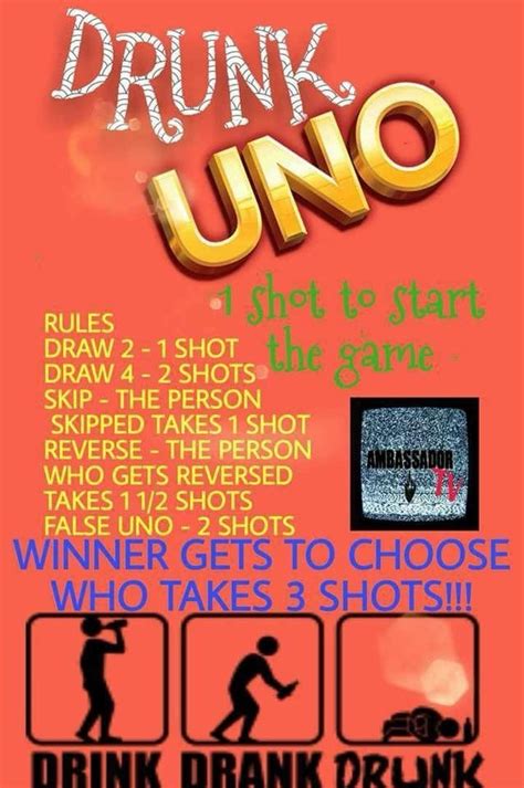 printable  dirty uno rules
