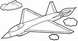 Coloring Pages Fighter Kids Jet Airplane Aircraft Jets Boys Plane sketch template