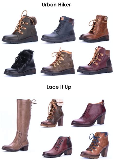 pikolinos fall  collection  guide  fall boots shoeography