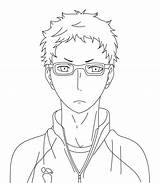 Haikyuu Aniyuki Kageyama Tobio sketch template