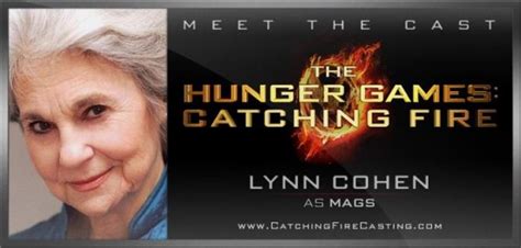 Lynn Cohen Cast As Mags In The Hunger Games Catching Fire