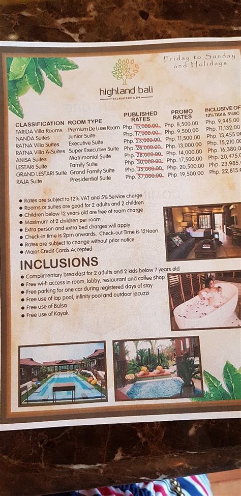 highland bali villas resort  spa updated  reviews price