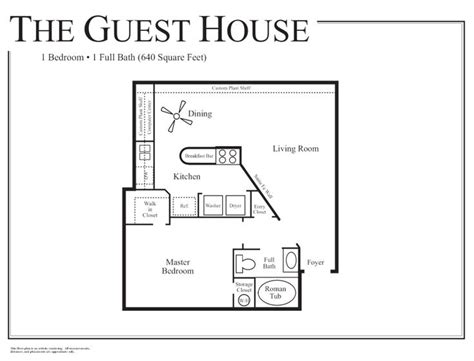 guest house floor plan studio apartment pinterest