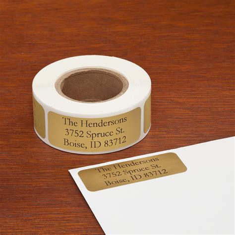 personalized large print address labels set   easy comforts