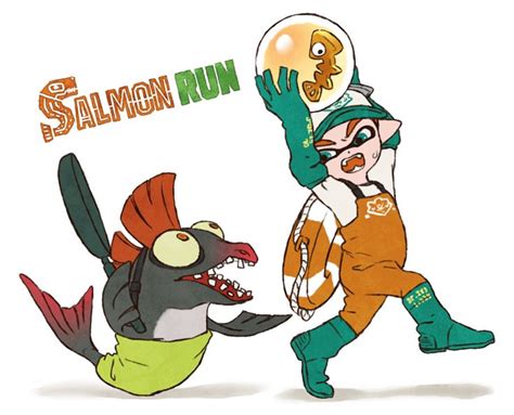 splatoon 2 salmon run splatoon splatoon comics salmon run