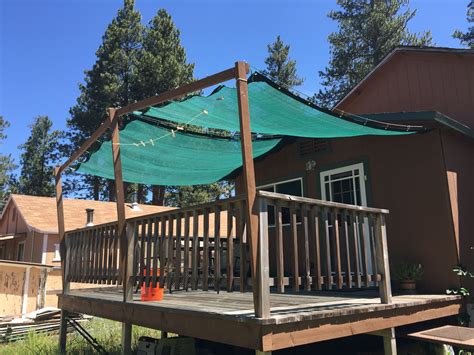 cherished tarps  customers   green mesh tarps  deck patio shade