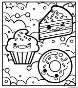 Coloring Pages Candy Kids Printable Colouring Sheets Cute Girls Unicorn Food Scentos Kawaii Books Print Marker Challenge Donut Spring Printables sketch template