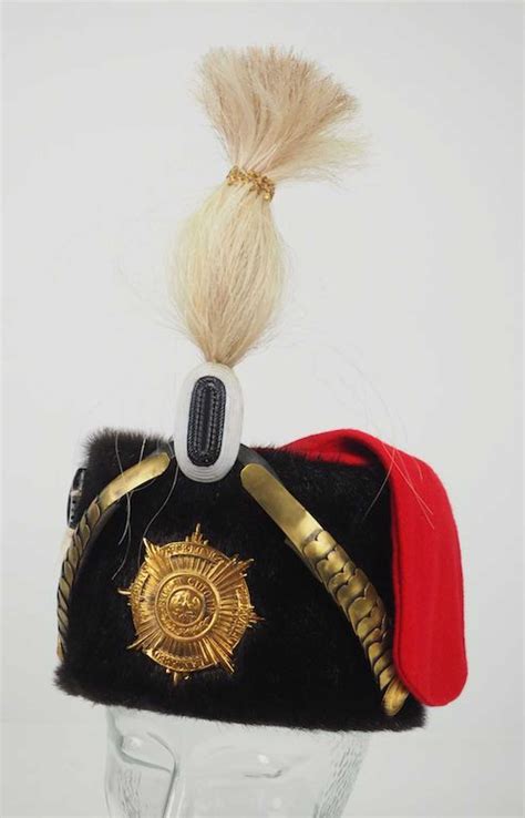 prussia fur hat  teams   leib garde husaren regiment  sale buy  auction