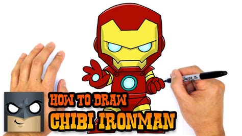 draw ironman  avengers youtube