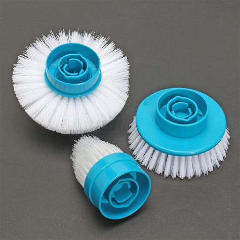 pcsset replacement brush head  turbo scrub spin scrubber rotating power ebay